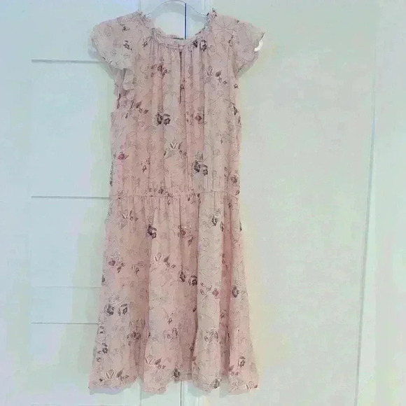 LOFT Dresses & Skirts - Ann Taylor LOFT Blush Pink Floral Maxi Dress- Size Medium- Excellent Condition